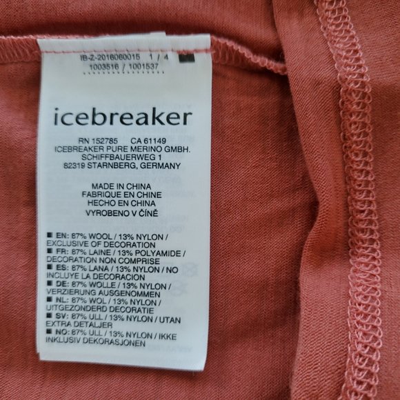 Merino Wool Tech Lite  Short Sleeve Tee Shirt, S - Picture 7 of 9